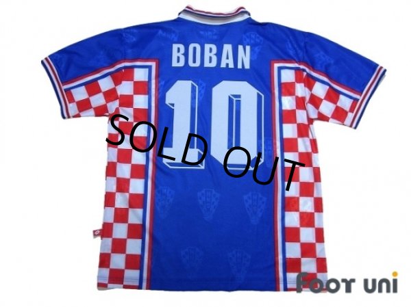 Photo2: Croatia 1998 Away Shirt #10 Boban (2)