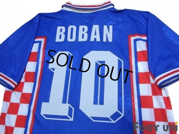 Photo4: Croatia 1998 Away Shirt #10 Boban (4)