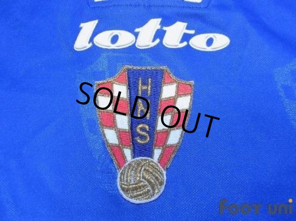 Photo6: Croatia 1998 Away Shirt #10 Boban (6)