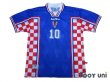 Photo1: Croatia 1998 Away Shirt #10 Boban (1)
