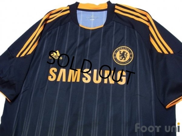 Photo3: Chelsea 2010-2011 Away Shirt #5 Essien (3)