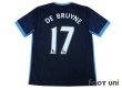 Photo2: Manchester City 2015-2016 Away Shirt #17 De Bruyne (2)