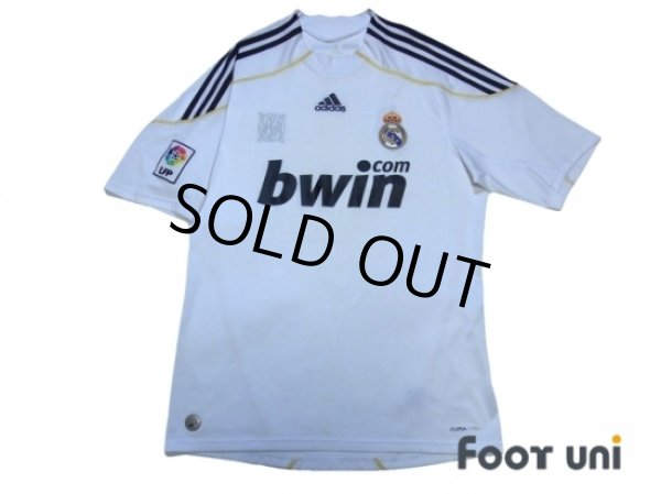 Photo1: Real Madrid 2009-2010 Home Shirt (1)