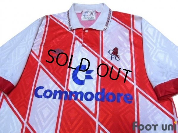 Photo3: Chelsea 1990-1992 Away Shirt (3)