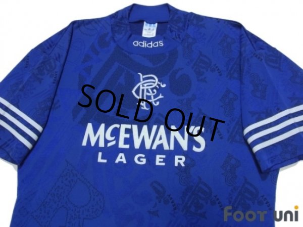 Photo3: Rangers 1995-1996 Home Shirt (3)
