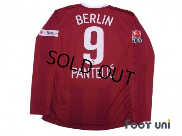 Photo2: Hertha Berlin 2007-2008 Away Player Long Sleeve Shirt #9 Pantelic Bundesliga Patch/Badge (2)