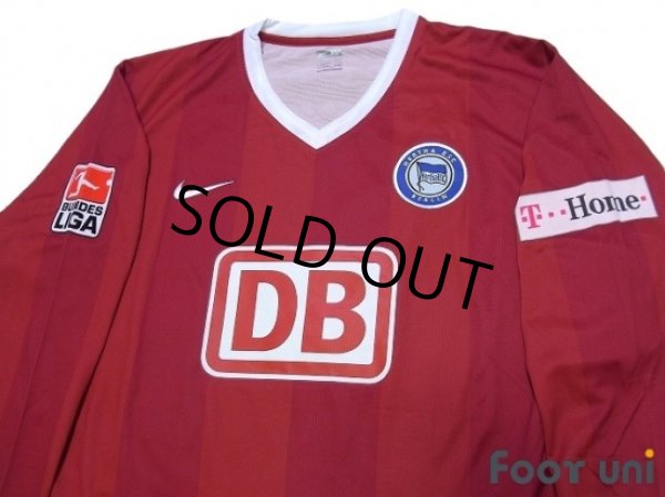 Photo3: Hertha Berlin 2007-2008 Away Player Long Sleeve Shirt #9 Pantelic Bundesliga Patch/Badge (3)