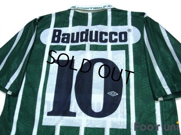 Photo4: Coritiba 1993 Home Shirt #10 (4)