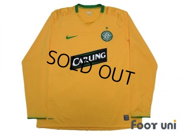 Photo1: Celtic 2008-2009 Away L/S Shirt (1)