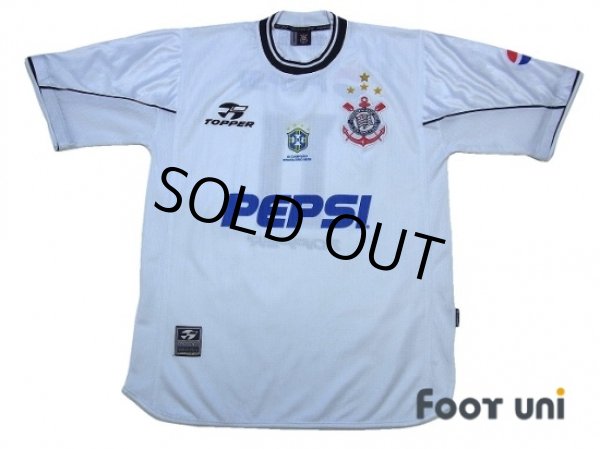 Photo1: Corinthians 2000-2001 Home Shirt #11 (1)