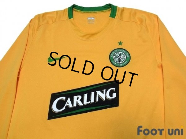 Photo3: Celtic 2008-2009 Away L/S Shirt (3)