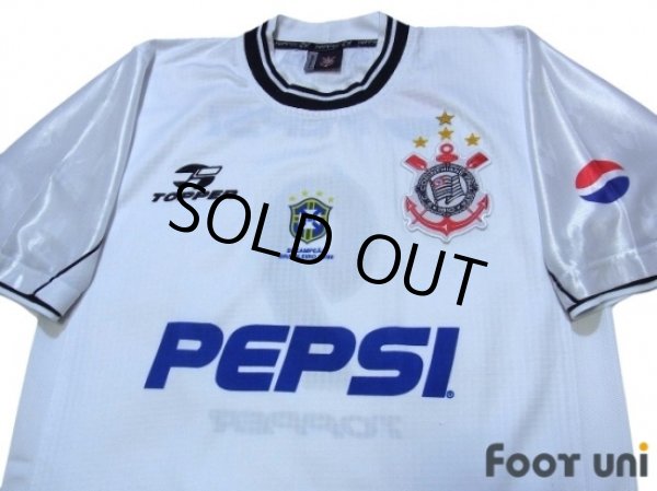 Photo3: Corinthians 2000-2001 Home Shirt #9 (3)