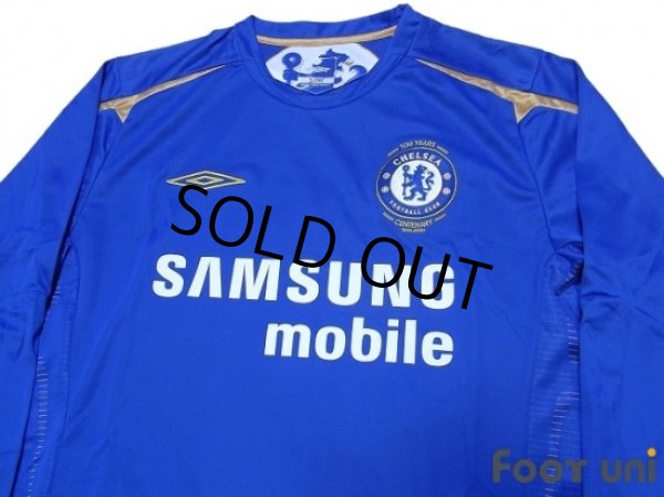 Photo3: Chelsea 2005-2006 Centenario Home Long Sleeve Shirt (3)