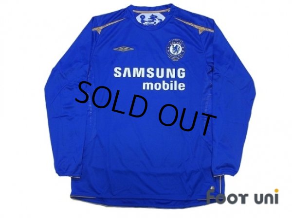 Photo1: Chelsea 2005-2006 Centenario Home Long Sleeve Shirt (1)