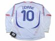 Photo2: France 2006 Away Long Sleeve Shirt #10 Zidane (2)