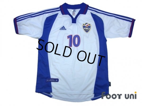Photo2: Yugoslavia 2000 Away Shirt and Shorts Set #10 Stojkovic (2)