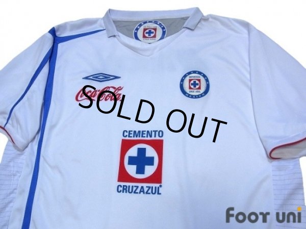 Photo3: Cruz Azul 2006-2007 Home Shirt (3)