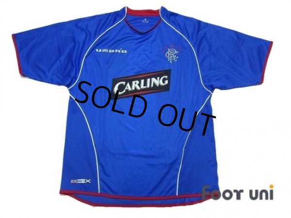 Photo1: Rangers 2005-2006 Home Shirt w/tags (1)