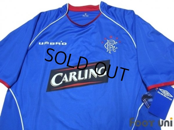 Photo3: Rangers 2005-2006 Home Shirt w/tags (3)