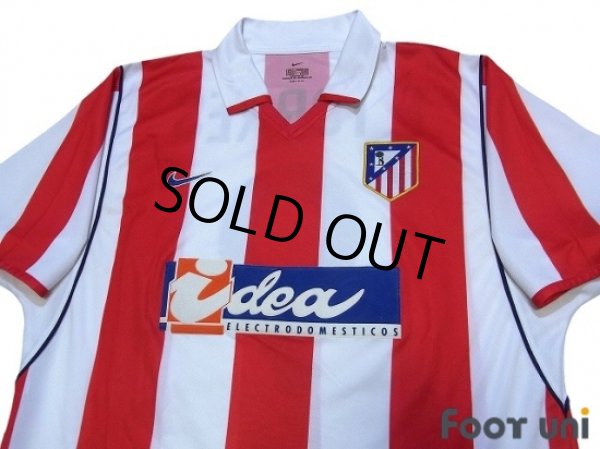 Photo3: Atletico Madrid 2001-2002 Home Shirt #9 F.Torres (3)