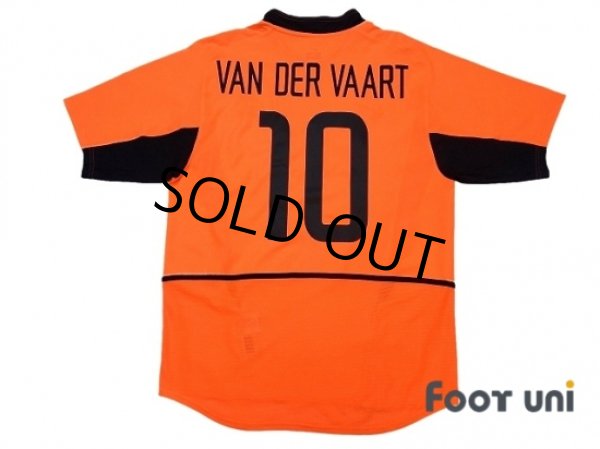 Photo3: Netherlands 2002 Home Shirt and Shorts Set #10 Van Der Vaart (3)