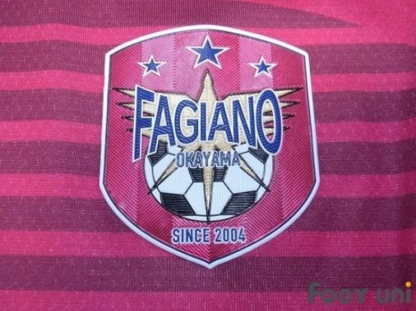 Photo6: Fagiano Okayama 2014 Home Shirt #15 Shoma (6)