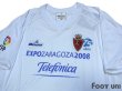 Photo3: Real Zaragoza 2007-2008 Home 75th anniversary Shirt LFP Patch/Badge w/tags (3)