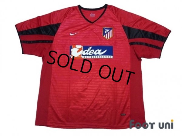 Photo1: Atletico Madrid 2001-2002 Away Shirt (1)