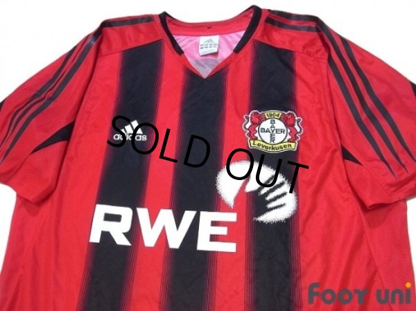 Photo3: Leverkusen 2004-2005 Home Shirt (3)