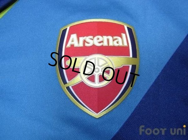 Photo6: Arsenal 2014-2015 3RD Long Sleeve Shirt #11 Ozil (6)