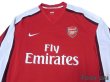 Photo3: Arsenal 2008-2010 Home Long Sleeve Shirt #8 Nasri (3)