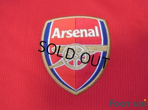 Photo6: Arsenal 2008-2010 Home Long Sleeve Shirt #8 Nasri (6)