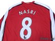 Photo4: Arsenal 2008-2010 Home Long Sleeve Shirt #8 Nasri (4)