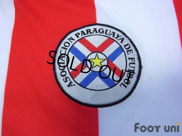 Photo5: Paraguay 2000 Home Shirt (5)