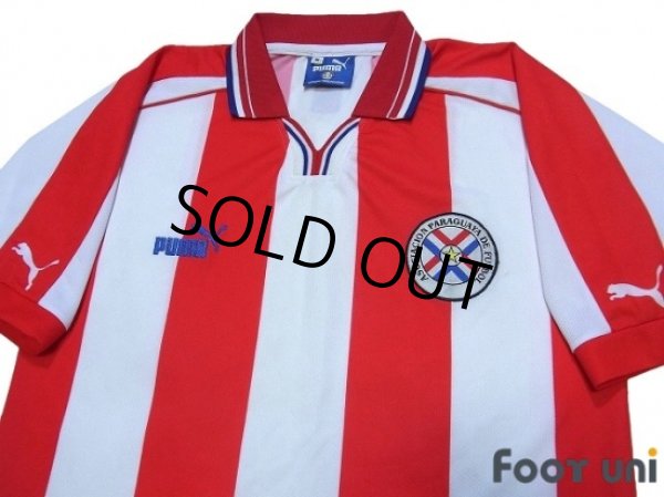 Photo3: Paraguay 2000 Home Shirt (3)