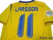 Photo4: Sweden 2006 Home Shirt #11 Larsson FIFA World Cup 2006 Germany Patch/Badge (4)