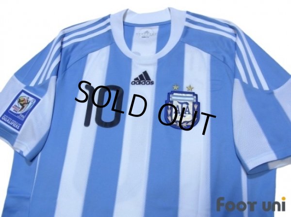 Photo3: Argentina 2010 Home Shirt #10 Messi 2010 South Africa FIFA World Cup Patch/Badge (3)