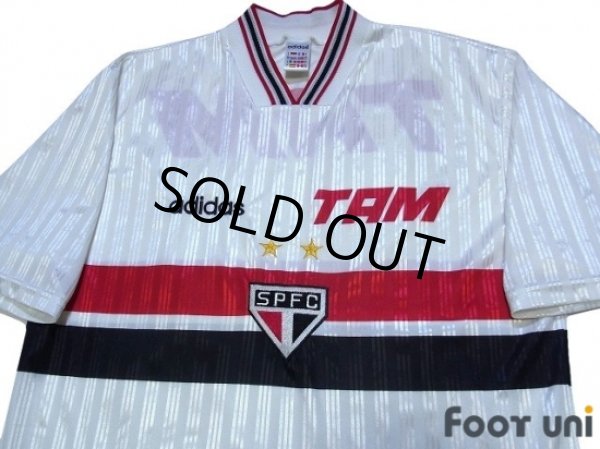 Photo3: Sao Paulo FC 1995-1996 Home Shirt (3)
