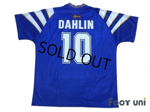 Photo2: Sweden 1996 Away Shirt #10 Dahlin (2)