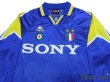 Photo3: Juventus 1995-1996 Away Long Sleeve Shirt Scudetto Patch/Badge Coppa Italia Patch/Badge (3)