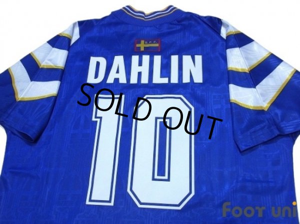 Photo4: Sweden 1996 Away Shirt #10 Dahlin (4)