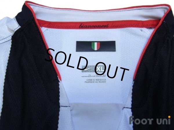 Photo4: Juventus 2007-2008 Home Long Sleeve Shirt (4)