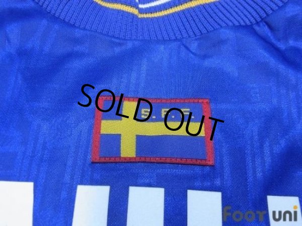 Photo6: Sweden 1996 Away Shirt #10 Dahlin (6)