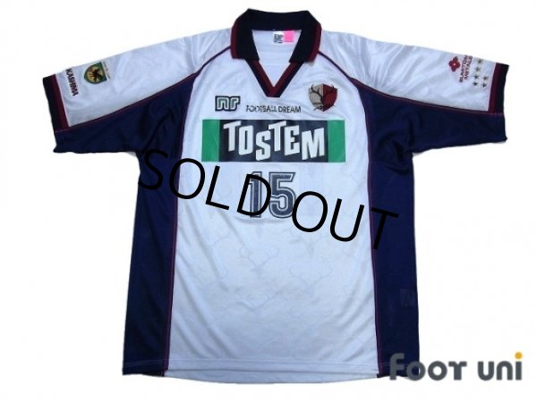 Photo1: Kashima Antlers 2000-2001 Away Shirt #15 (1)