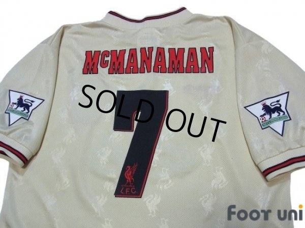 Photo4: Liverpool 1996-1997 Away Shirt #7 McManaman The F.A. Premier League Patch/Badge (4)
