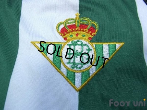 Photo4: Real Betis 2004-2005 Home L/S Shirt LFP Patch/Badge (4)