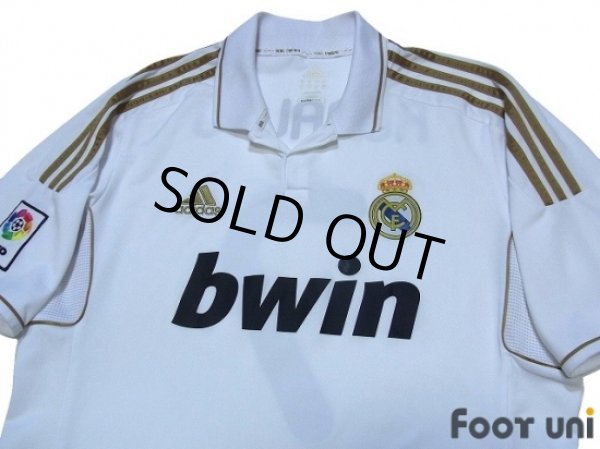 Photo3: Real Madrid 2011-2012 Home Shirt #7 Ronaldo LFP Patch/Badge (3)