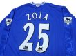 Photo4: Chelsea 1999-2001 Home Long sleeve #25 Zola The F.A. Premier League Patch/Badge (4)