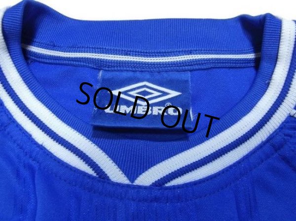 Photo5: Chelsea 1999-2001 Home Long sleeve #25 Zola The F.A. Premier League Patch/Badge (5)