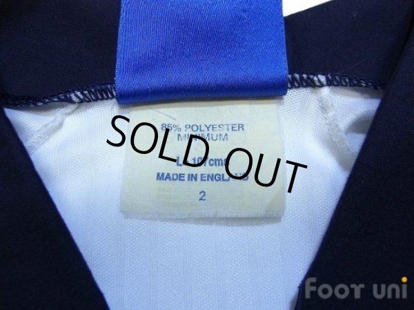 Photo6: England 1998 Home Long Sleeve Shirt #7 Beckham (6)